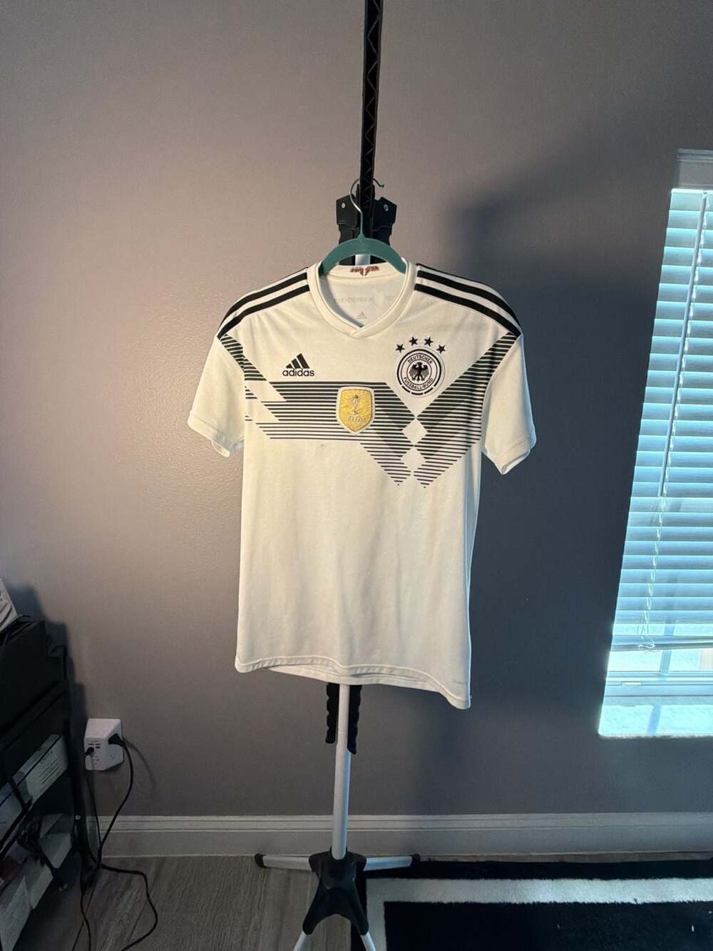 Adidas Germany 2018 World Cup Home Soccer Jersey Size S